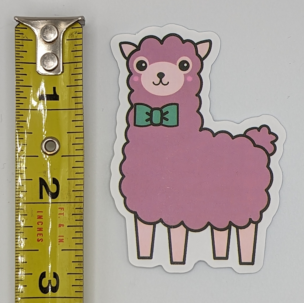 Llama Sticker - Picture 2 of 2